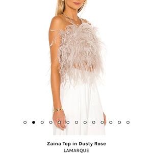 Zaina Top in Dusty Rose
LAMARQUE size small nwt